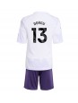 Manchester United Patrick Dorgu #13 Replika Borta Kläder Barn 2025-26 Kortärmad (+ byxor)